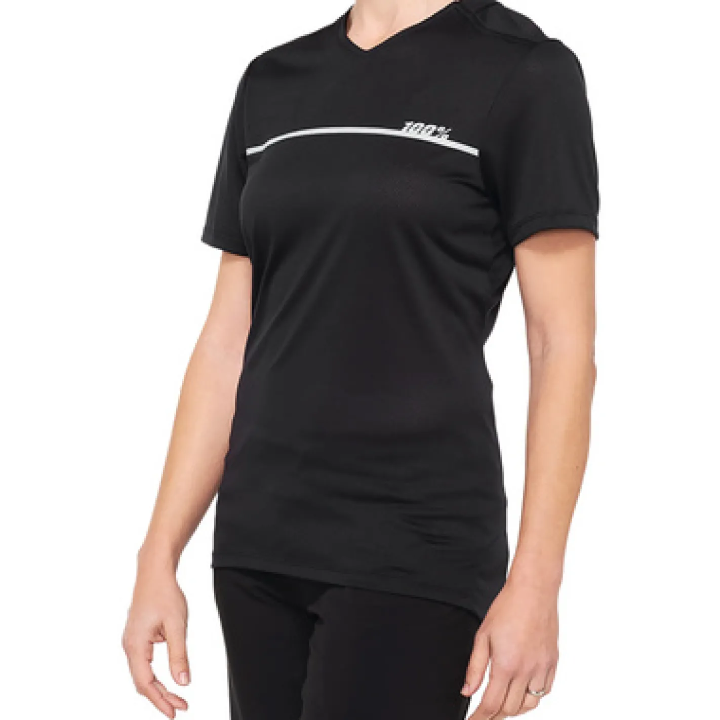 Sportoberbekleidung|Radsport*100percent 100% Damen Radtrikots Ridecamp Radtrikot Grau