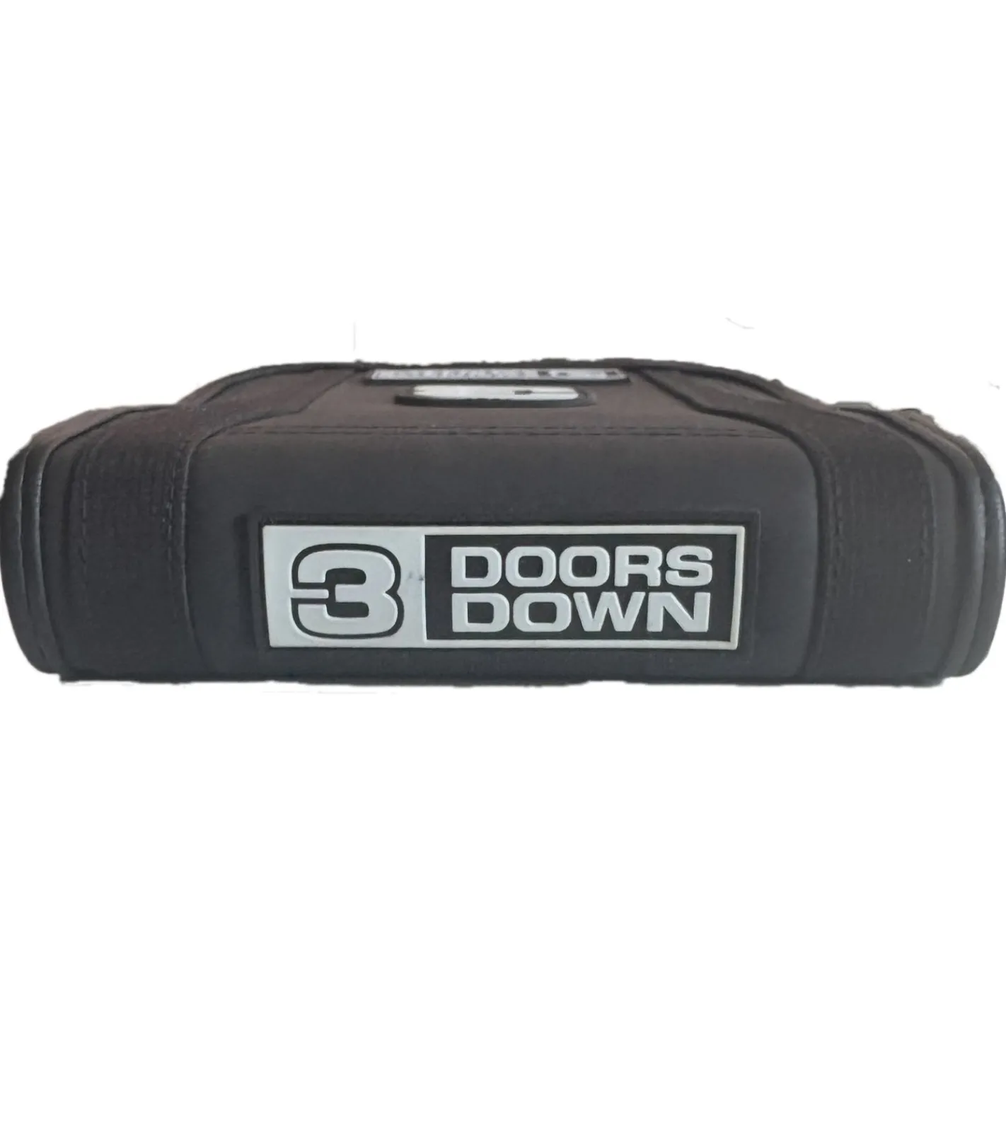 Rucksäcke & Taschen*BioworldMerch 3 Doors Down CD-Hülle Rock-Band für 24 CD´s CD Protection Fan-Artikel Schwarz/Weiß