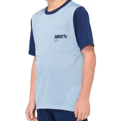 Radsport|Jogginghosen & Fitnessmode*100percent 100% Kinder Radtrikots Ridecamp Radtrikot Blau