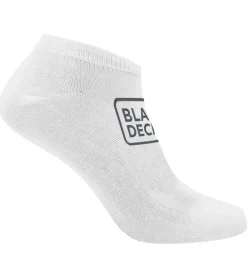 Strümpfe & Socken|Socken & Unterwäsche*BLACK+DECKER 3 Paar Quarter-Socken mit Logo-Details Arbeits-Strümpfe OEKO-TEX Standard 100 Sneaker-Socken BX/OBI1SLCX3BL3942 Weiß