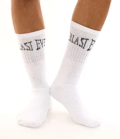 Strümpfe & Socken|Socken & Unterwäsche*EVERLAST 10 Paar Herren Sport-Socken mit Baumwollanteil Damen Socken lange Strümpfe OEKO-TEX Standard EVL1TENX oder Schwarz Weiß