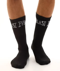 Strümpfe & Socken|Socken & Unterwäsche*EVERLAST 10 Paar Herren Sport-Socken mit Baumwollanteil Damen Socken lange Strümpfe OEKO-TEX Standard EVL1TENX oder Schwarz Weiß