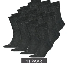 Strümpfe & Socken|Sportausrüstung*Head 11 Paar All Sports Socken Damen und Herren Trainings-Socken Sport-Strümpfe 701236921 001 Schwarz
