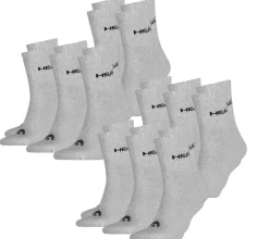 Strümpfe & Socken|Sportausrüstung*Head 11 Paar All Sports Socken Damen und Herren Trainings-Socken Sport-Strümpfe 701236921 003 Grau