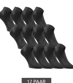 Strümpfe & Socken|Socken & Unterwäsche*Jack & Jones 36 Paar Short Sock Sneaker-Socken Sport-Strümpfe Baumwoll Quarter-Socken 12260511 in Schwarz, Grau, Weiß oder im Mix