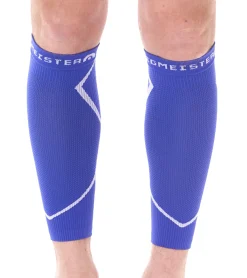 Sportunterbekleidung|Sportausrüstung*megmeister 1 Paar Waden Kompressions-Stutzen Beinlinge 23-32 mmHg Wadenwärmer MER003 Rot, Blau oder Schwarz