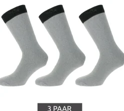 Strümpfe & Socken|Unterwäsche & Socken*MENS WORK SOCKS 3 Paar Arbeits-Socken Baumwoll-Socken Work-Socken lange Socken MWS-21002 Grau