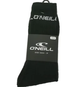 Strümpfe & Socken|Socken & Unterwäsche*O´NEILL 3 Paar O NEILL Strümpfe Sport-Socken aus recycelter Baumwolle 770003 Schwarz