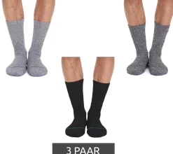 Strümpfe & Socken|Unterwäsche & Socken*primair socks. 15 Paar nachhaltige Freizeit-Socken Baumwoll-Socken lange Strick-Socken 53200 Schwarz/Weiß/Hellgrau/Dunkelgrau