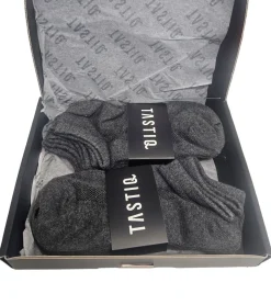 Strümpfe & Socken|Socken & Unterwäsche*TASTIQ 30 Paar Sneaker-Socken schlichte Baumwoll-Socken in Geschenkbox Sport-Socken Grau, Schwarz, Weiß, Blau, Grün oder Rosa