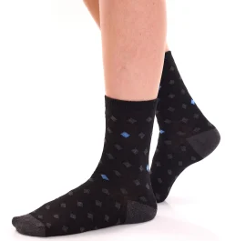Strümpfe & Socken|Kinder-Unterwäsche*TRUE style 8 Paar Baumwoll-Strümpfe mit Komfortbund nachhaltige Business-Socken im Crew-Style Schwarz/Grau Uni, Schwarz/Grau Bunt oder Navy/Grau