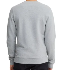 Pullover & Sweater*11 PROJECT Davin Herren Sweater mit UNIVERSITY Frontprint Baumwoll-Sweatshirt 20715943 in Dunkelblau, Grau oder Blau