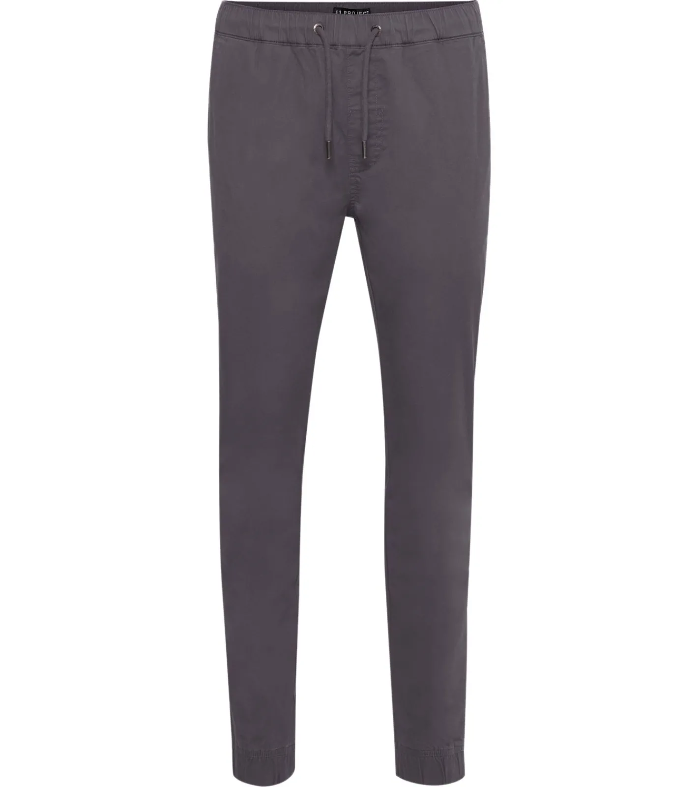 Jogginghosen & Fitnessmode|Jeans & Hosen*11 PROJECT Lounes Herren Stoff-Hose im Jogger-Look Chino-Hose aus Baumwolle 21300795-ME Blau, oder Schwarz Grau