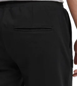 Große Größen|Shorts & Bermudas*11 PROJECT Palamo Herren Sweat-Bermuda Freizeit Bermuda im Chino-Style 20716141 194007 Schwarz