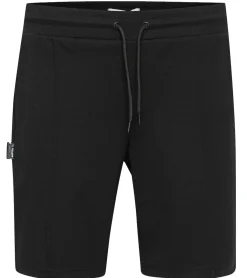 Große Größen|Shorts & Bermudas*11 PROJECT Palamo Herren Sweat-Bermuda Freizeit Bermuda im Chino-Style 20716141 194007 Schwarz
