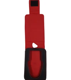 Rucksäcke & Taschen*BioworldMerch ACDC MP3-Player-Hülle Hard-Rock-Band Schutz-Case mit Print und Prägung Musik-Player iPod-Player 11x7x1,5 cm Schwarz/Rot/Gelb/Weiß