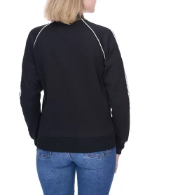 Sportoberbekleidung|Fitnessmode & Jogginghosen*adidas adicolor classics SST Damen Jacke nachhaltige Sport-Jacke mit Stehkragen Fitness-Jacke GD2374 Schwarz