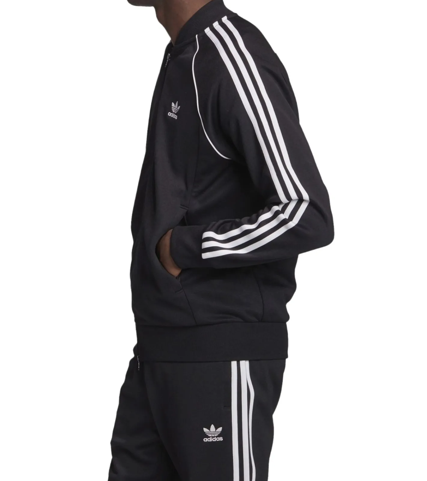 Sportoberbekleidung|Jacken & Mäntel*adidas adicolor classics Primeblue SST originals Herren Trainings-Jacke nachhaltige Sport-Jacke GF0198 Schwarz