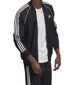 Sportoberbekleidung|Jacken & Mäntel*adidas adicolor classics Primeblue SST originals Herren Trainings-Jacke nachhaltige Sport-Jacke GF0198 Schwarz