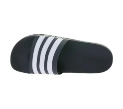 Zehentrenner & Sandalen*adidas Adilette Shower Badeschuhe Herren Badelatschen Sommer-Schuhe GZ5920 Schwarz/Weiß