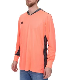 T-Shirts & Tank Tops|Sportoberbekleidung*adidas AdiPro 20 Herren nachhaltiges Torwart-Trikot Langarm-Shirt Fitness-Pullover FI4191 Neon-Orange/Grau