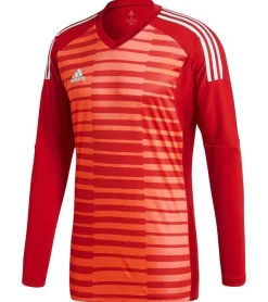 T-Shirts & Tank Tops|Sportoberbekleidung*adidas AdiPro 18 Herren Torwart-Trikot nachhaltiges Langarm Sport-Shirt Fitness-Pullover CY8478 Rot/Orange