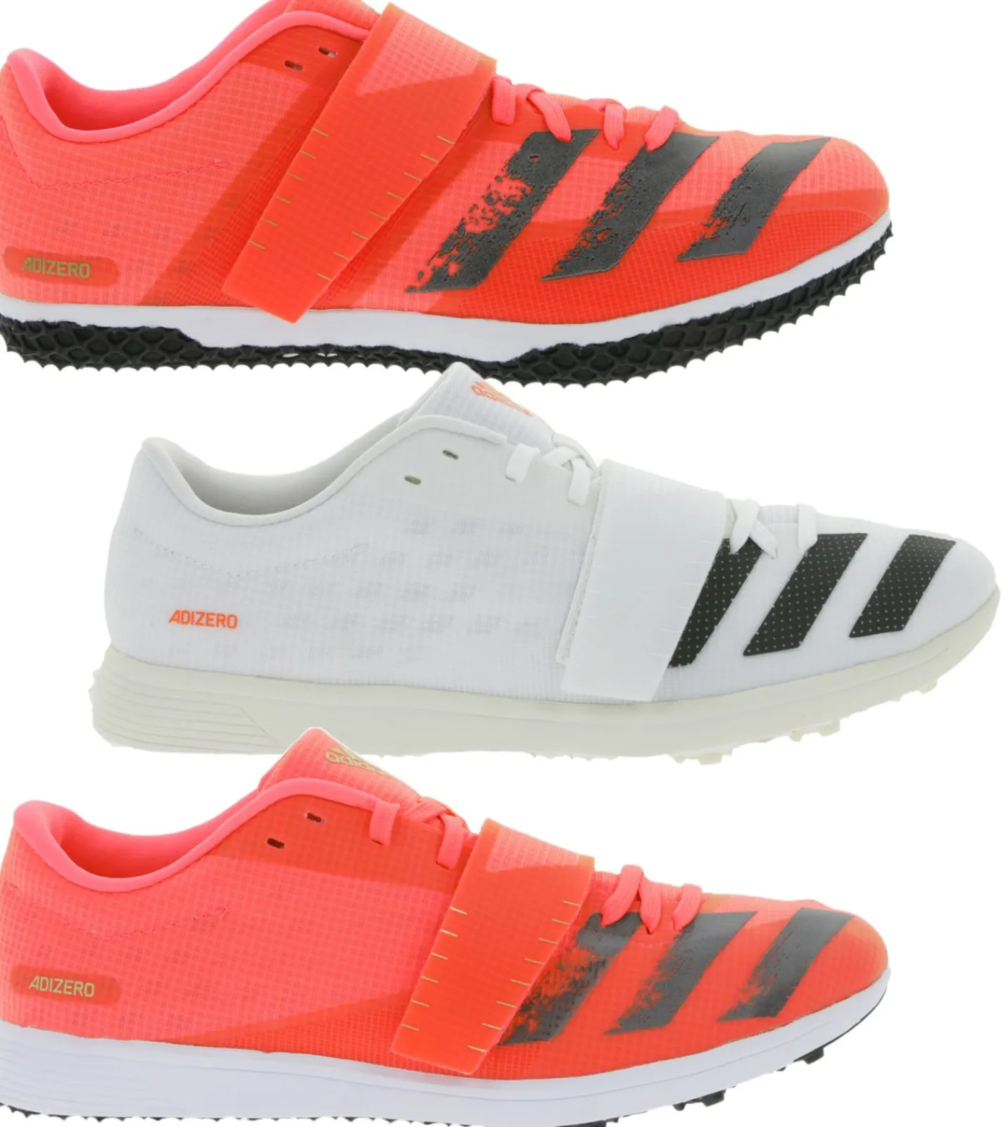 Laufschuhe & Joggingschuhe*adidas adizero High Jump oder Triple Jump Leichtathletik-Schuhe Hochsprung-Schuhe Dreisprung-Schuhe mit Spikes Triple Jump Orange