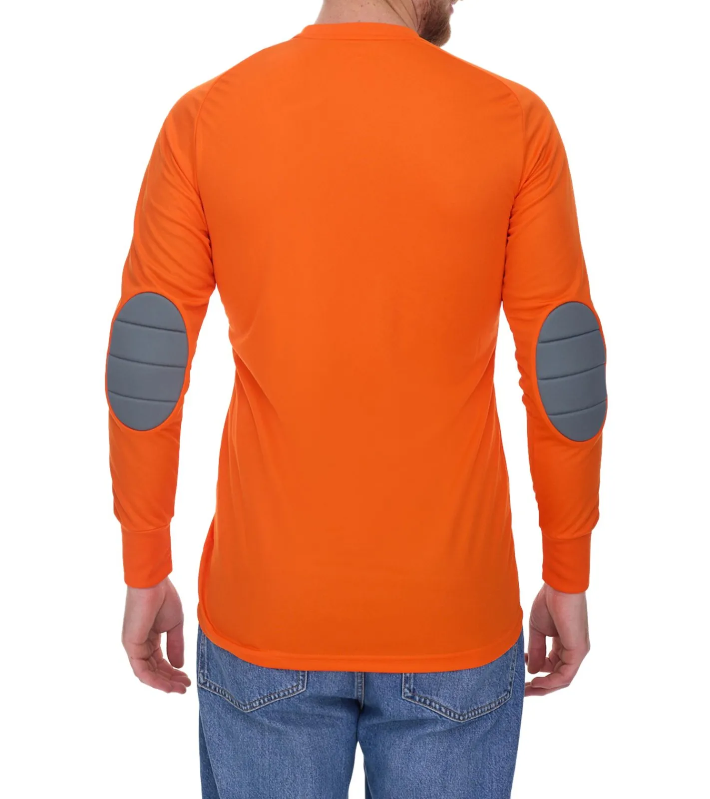 Pullover & Sweater|Sportoberbekleidung*adidas Assita 17 Herren Langarm-Shirt Torwart-Trikot Fitness-Shirt mit Climalite-Technologie Langarm-Pullover AZ5398 Orange/Grau