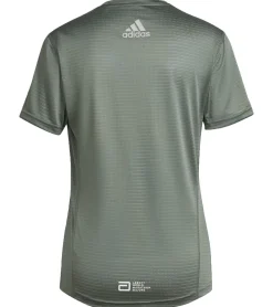 Sportoberbekleidung|Fitnessmode & Jogginghosen*adidas BMW Berlin Marathon 2022 Finisher Trikot nachhaltiges Damen Lauf-Trikot mit AeroReady HT0518 Grün