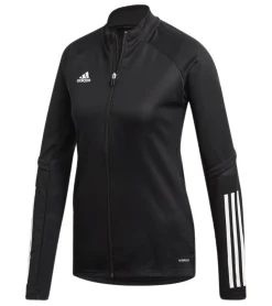 Sportoberbekleidung|Fitnessmode & Jogginghosen*adidas Condivo 20 Damen nachhaltige Sport-Jacke mit AEROREADY-Technologie Fitness-Jacke Alltags-Jacke FS7104 Schwarz