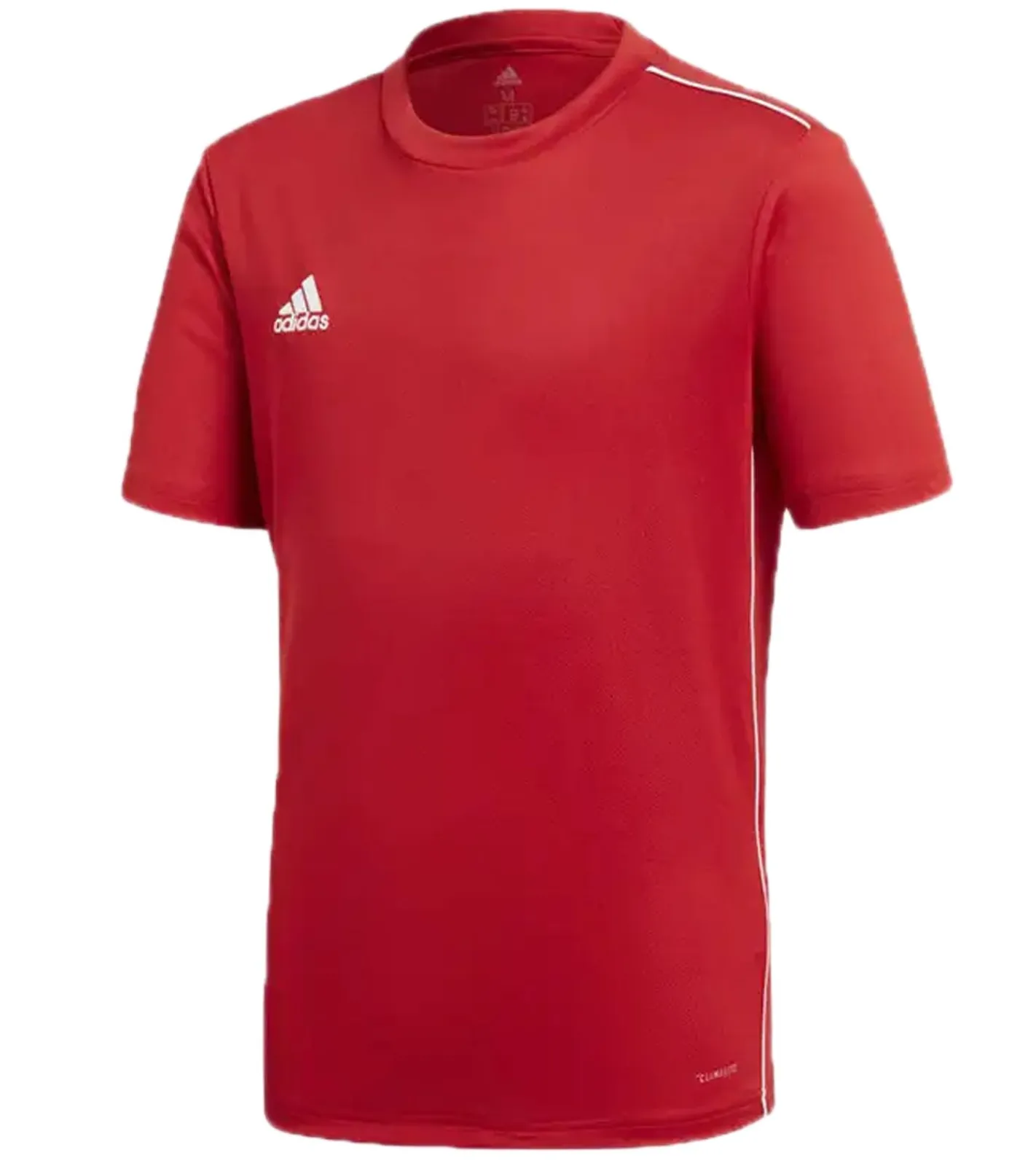 Sportoberbekleidung|Jogginghosen & Fitnessmode*adidas Core 18 Sport-Shirt für Jungen und Mädchen mit ClimaLite-Technologie Sport-Trikot Fitness-Oberteil CV3496 Rot