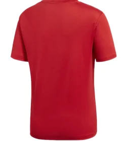 Sportoberbekleidung|Jogginghosen & Fitnessmode*adidas Core 18 Sport-Shirt für Jungen und Mädchen mit ClimaLite-Technologie Sport-Trikot Fitness-Oberteil CV3496 Rot