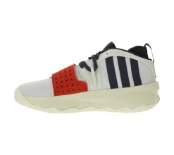 Hallenschuhe|Ballsport*adidas Dame 8 EXTPLY Basketball-Schuhe Damian Lillard Style mit TPU Propulsion Plate Sneaker Hallen-Schuhe IF1507 Weiß/Blau