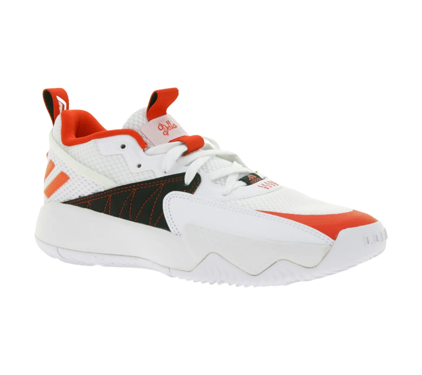 Hallenschuhe|Ballsport*adidas Dame Certified Extply 2.0 Herren Basketball-Schuhe nachhaltige Damian Lillards Style Hallen-Schuhe mit Bounce Sohle GY8965 Weiß/Rot