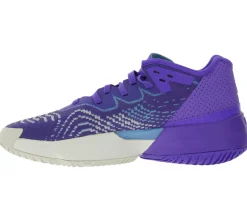 Hallenschuhe|Ballsport*adidas D.O.N. Issue 4 Basketball-Schuhe nachhaltige Donovan Mitchell Style Hallen-Schuhe mit Bounce Sohle HR0710 Lila, Blau, Beige