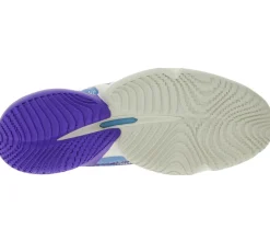 Hallenschuhe|Ballsport*adidas D.O.N. Issue 4 Basketball-Schuhe nachhaltige Donovan Mitchell Style Hallen-Schuhe mit Bounce Sohle HR0710 Lila, Blau, Beige