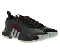 Hallenschuhe|Ballsport*adidas D.O.N. Issue 5 Basketball-Schuhe Donovan Mitchell Style mit rutschfester Außensohle Hallen-Schuhe Schwarz/Weinrot oder Weiß/Blau
