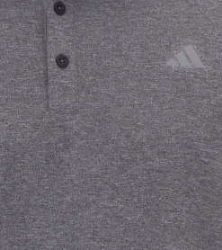 Jogginghosen & Fitnessmode|Hemden & Poloshirts*adidas Drive Polo Heather Herren Polo-Shirt mit AeroReady nachhaltiges Sport Golf-Hemd IA5449 Anthrazit