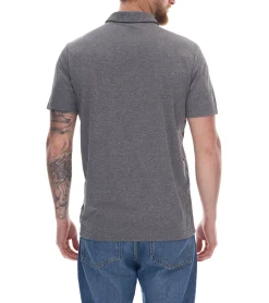 Jogginghosen & Fitnessmode|Hemden & Poloshirts*adidas Drive Polo Heather Herren Polo-Shirt mit AeroReady nachhaltiges Sport Golf-Hemd IA5449 Anthrazit