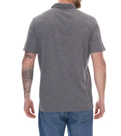 Jogginghosen & Fitnessmode|Hemden & Poloshirts*adidas Drive Polo Heather Herren Polo-Shirt mit AeroReady nachhaltiges Sport Golf-Hemd H56773 Anthrazit