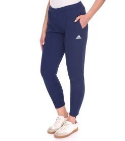 Sportunterbekleidung|Freizeitsport*adidas Entrada 22 Damen Jogginghose nachhaltige Präsentations-Hose mit AEROREADY HC0334 Dunkelblau