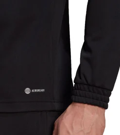 Sportoberbekleidung|Jogginghosen & Fitnessmode*adidas Entrada 22 Halfzip Herren Trainings-Pullover nachhaltiges Sport-Shirt mit AEROREADY Technologie H57544 Schwarz