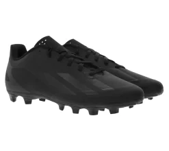 Fußballschuhe|Ballsport*adidas Fussball-Rasenschuhe X Crazyfast.4 FxG Herren Fußballschuhe nachhaltige Nocken-Schuhe mit FxG-Außensohle GY7433 Schwarz