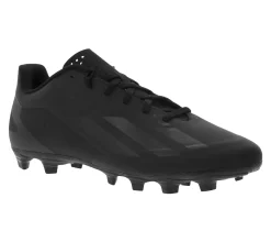 Fußballschuhe|Ballsport*adidas Fussball-Rasenschuhe X Crazyfast.4 FxG Herren Fußballschuhe nachhaltige Nocken-Schuhe mit FxG-Außensohle GY7433 Schwarz