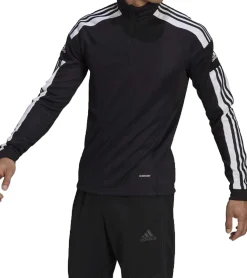 Sportoberbekleidung|Jogginghosen & Fitnessmode*adidas Herren Trainings-Shirt nachhaltiges Sport-Shirt mit AEROREADY Technologie Fußball-Pullover Squadra 21 GK9562 oder Entrada 22 H57544 in Schwarz