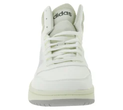 Sneaker & Turnschuhe*adidas Hoops 3.0 Damen Mid-Sneaker Basketball-Schuhe im Vintage-Stil Schnür-Schuhe GZ4560 Weiß/Rosa