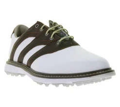 Golfschuhe*adidas Mc Z-Traxion Spikeless Golf-Schuhe mit Boost-Zwischensohle Sport-Schuhe mit Lightstrike-Dämpfung und Boost-Ferse IG0910 Weiß/Braun