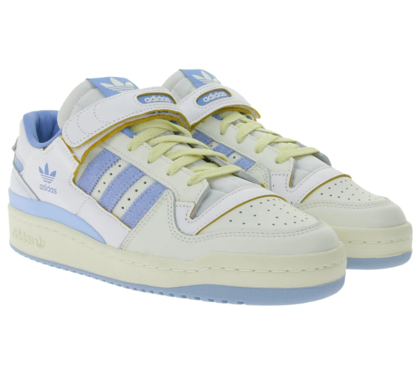 Turnschuhe & Sneaker*adidas Originals FORUM 84 LG Herren Sneaker Streetwear Turnschuhe Low-Top Alltags-Schuhe GZ1893 Weiß/Blau