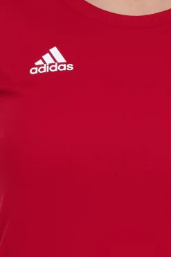 Sportoberbekleidung|Tops & T-Shirts*adidas Team 19 Damen Trainings-Shirt mit Climacool-Technologie Sport-Shirt DX7248 Rot