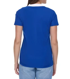 Sportoberbekleidung|Tops & T-Shirts*adidas TIRO 21 Trikot Damen Trainings-Shirt mit AeroReady aus recyceltem Material Sport-Shirt Fitness-Shirt GM7583 Blau